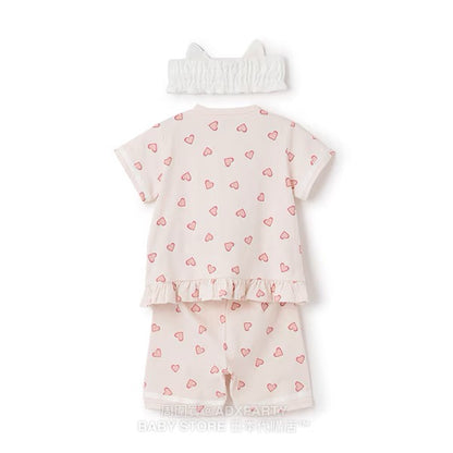 Japanese children's clothing pe#main x Gabby's Dollhouse pajamas 90-130cm girls' summer pajamas series 