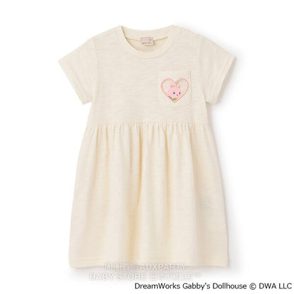 Japanese children's clothing pe#main x Gabby's Dollhouse dress 80-130cm girls summer dresses 