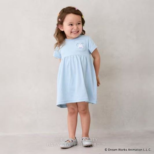 Japanese children's clothing pe#main x Gabby's Dollhouse dress 80-130cm girls summer dresses 