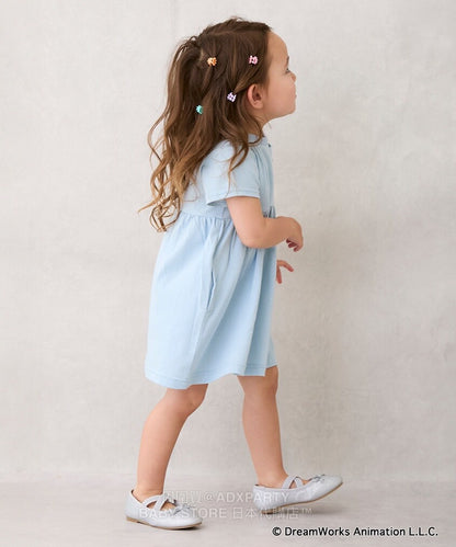 Japanese children's clothing pe#main x Gabby's Dollhouse dress 80-130cm girls summer dresses 
