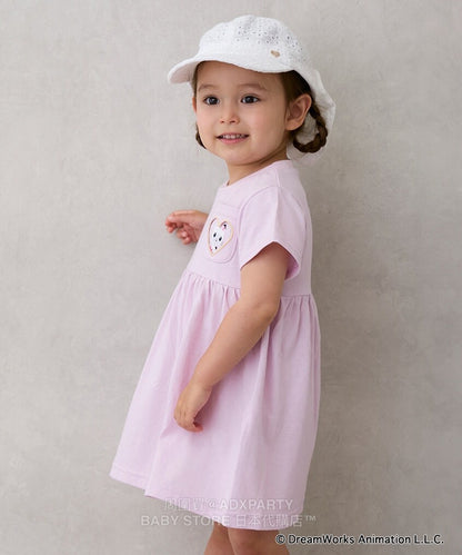 Japanese children's clothing pe#main x Gabby's Dollhouse dress 80-130cm girls summer dresses 