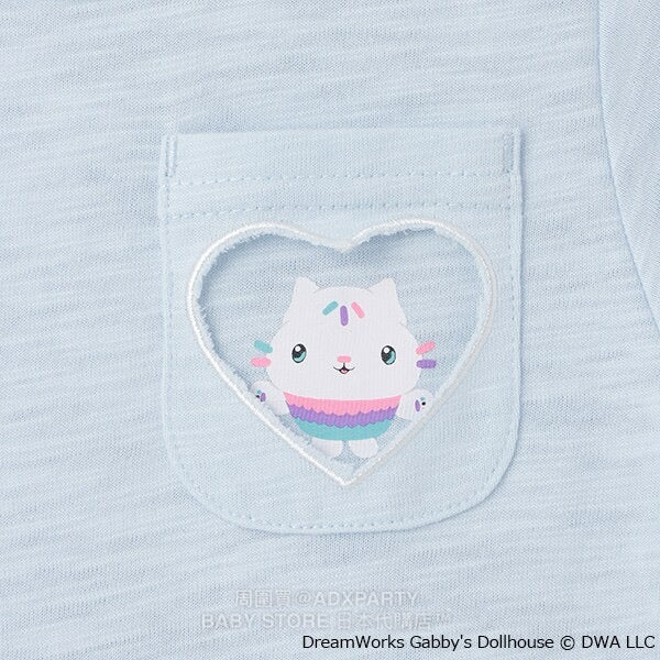 Japanese children's clothing pe#main x Gabby's Dollhouse dress 80-130cm girls summer dresses 