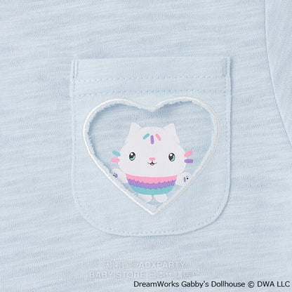 Japanese children's clothing pe#main x Gabby's Dollhouse dress 80-130cm girls summer dresses 