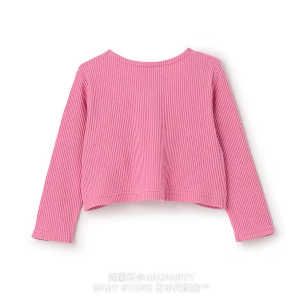 Japanese children's clothing pe#main x Gabby's Dollhouse knitted jacket 80-130cm girls summer outerwear 