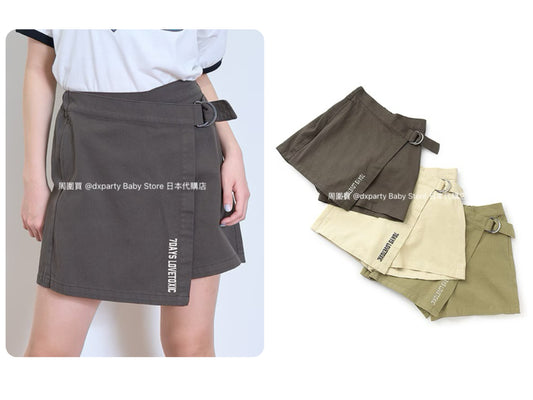 Lovetoxic Japanese children's clothing casual skirt pants 140-160cm girls summer PANTS 