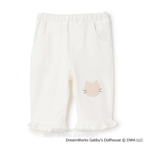 Japanese children's clothing pe#main x Gabby's Dollhouse cropped pants 80-130cm girls' summer PANTS 