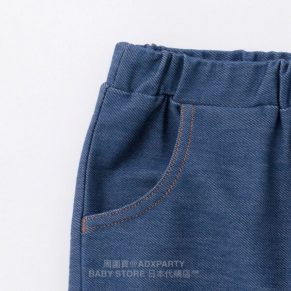 Japanese children's clothing pe#main x Gabby's Dollhouse cropped pants 80-130cm girls' summer PANTS 