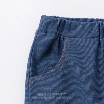 Japanese children's clothing pe#main x Gabby's Dollhouse cropped pants 80-130cm girls' summer PANTS 