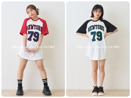Lovetoxic Japanese children's clothing number printed dress 130-170cm girls summer dresses 