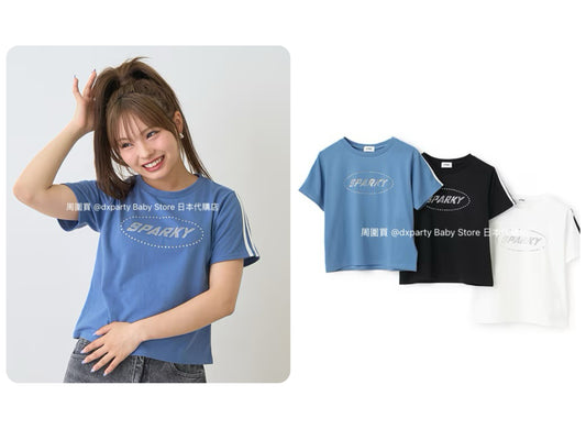 Lovetoxic Japan Children's Clothing Water-Absorbent Quick-Drying Printed Top 130-170cm Girls Summer TOPS 