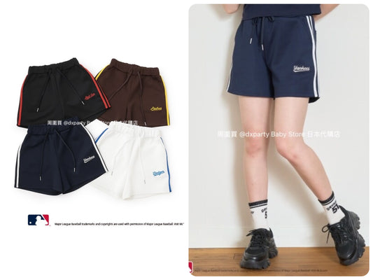 Lovetoxic x MLB Sports Shorts (140-170cm) for Girls (Summer) 