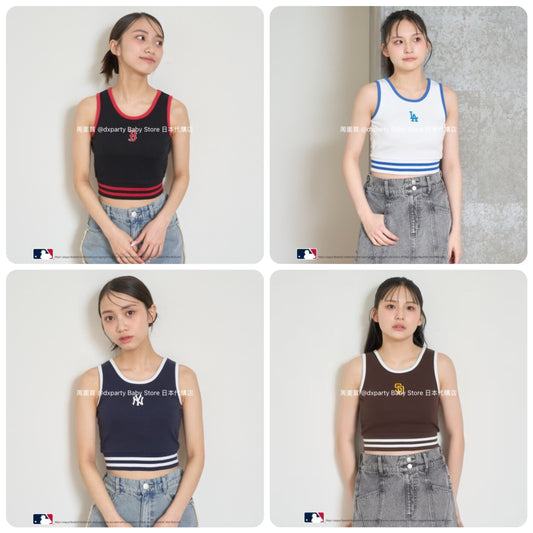 Lovetoxic x MLB Quick-Drying Vest (140-170cm) for Girls (Summer TOPS) 