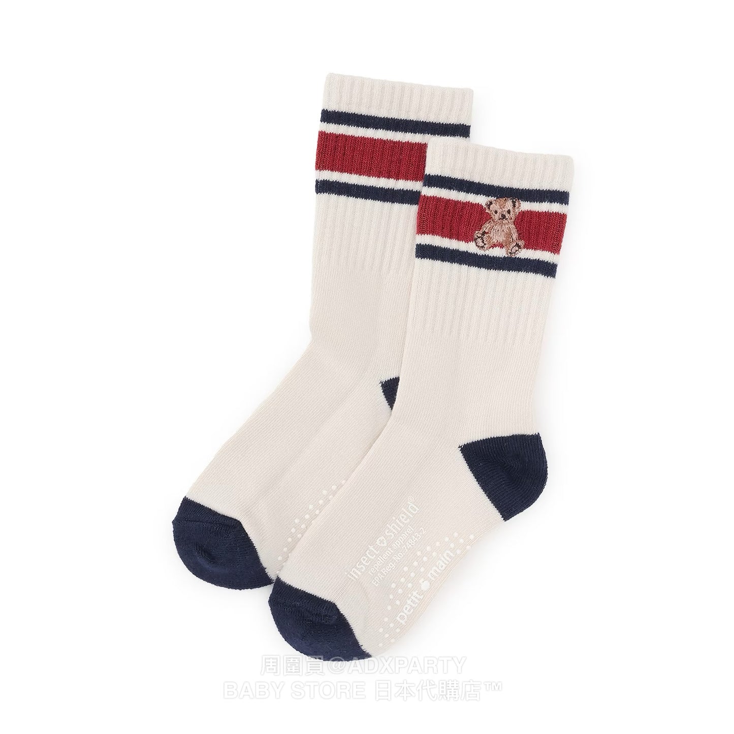 Direct from Japan pe#main insect repellent socks (pair, 11-20cm) 