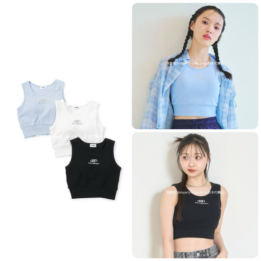 Lovetoxic Quick-Drying Short Vest (140-170cm) for Girls (Summer TOPS) 