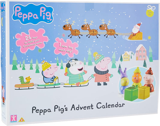 英美直送 PEPPA PIG聖誕倒數日曆 兒童款 聖誕快樂特輯 聖誕倒數日曆 滿$900可加$25免運 Christmas Advent Calendars 2025