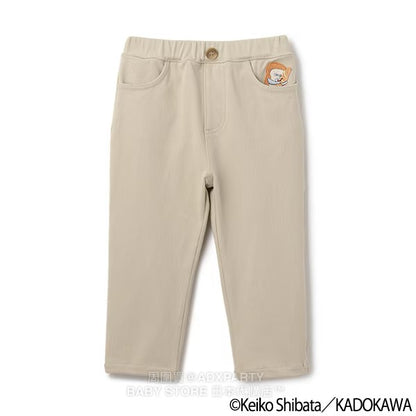 Japanese children's clothing pe#main x Bread Thief stretch casual pants 80-110cm boys' autumn PANTS 