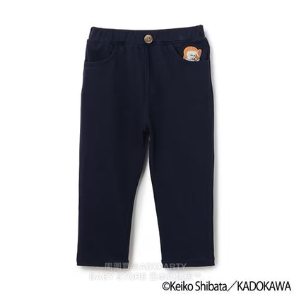 Japanese children's clothing pe#main x Bread Thief stretch casual pants 80-110cm boys' autumn PANTS 