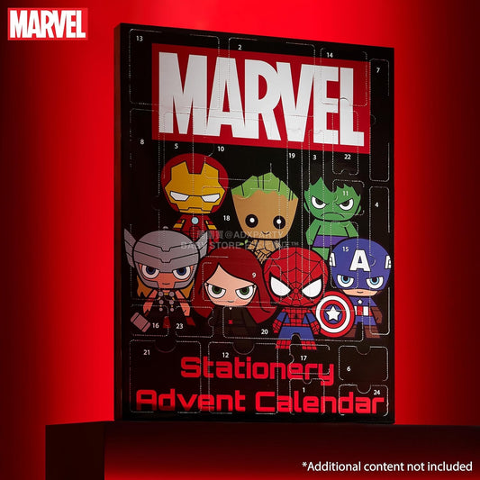 英美直送 Marvel Stationery and Accessories聖誕倒數日曆 兒童款 聖誕快樂特輯 聖誕倒數日曆 滿$900可加$25免運 Christmas Advent Calendars 2025