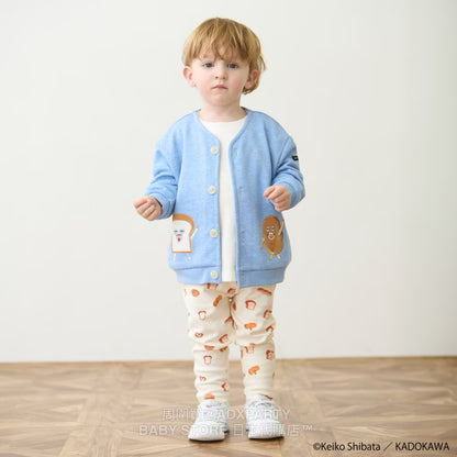 Japanese children's clothing pe#main x Bread Thief stretch pants 80-110cm boys/girls autumn PANTS 