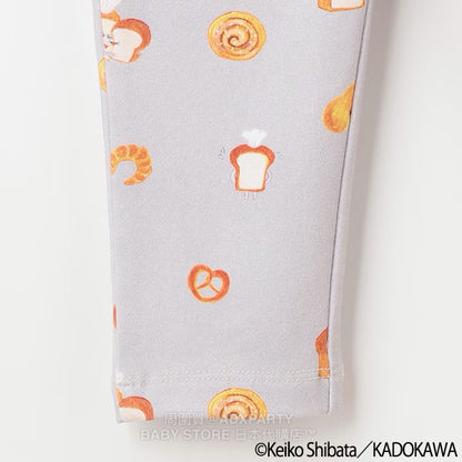 Japanese children's clothing pe#main x Bread Thief stretch pants 80-110cm boys/girls autumn PANTS 