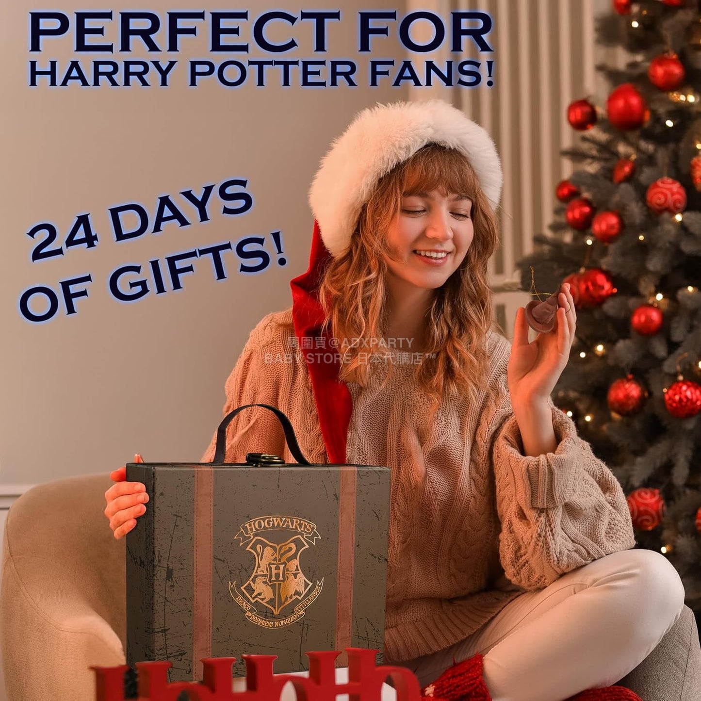 英美直送 Harry Potter Stationery Socks & Accessories聖誕倒數日曆 兒童款 聖誕快樂特輯 聖誕倒數日曆 滿$900可加$25免運 Christmas Advent Calendars 2025