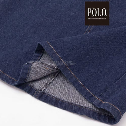 日本童裝  SLAP SLIP x POLO BCS 胸袋牛仔背帶裙 80-130cm 女童款 秋季 DRESSES