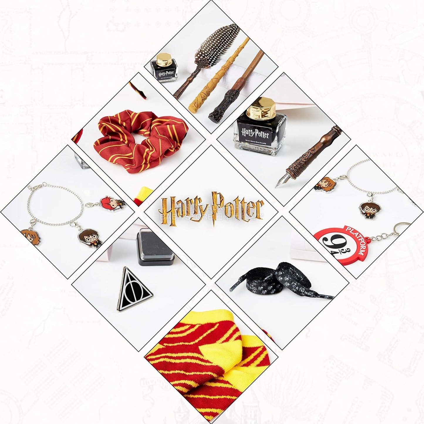 英美直送 Harry Potter Stationery Socks & Accessories聖誕倒數日曆 兒童款 聖誕快樂特輯 聖誕倒數日曆A 滿$900可加$25免運 Christmas Advent Calendars 2025