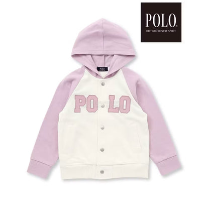 日本童裝  SLAP SLIP x POLO BCS 連帽刺繡logo外套 80-130cm 男童款/女童款 秋季 OUTERWEAR