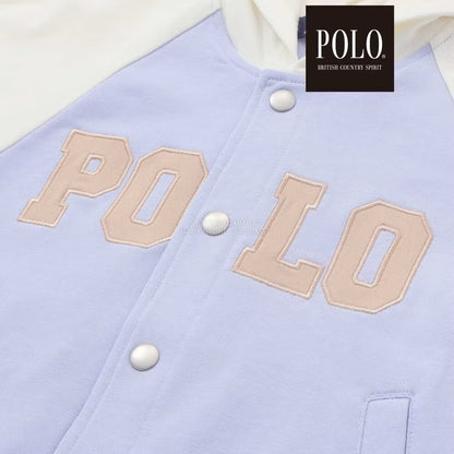 日本童裝  SLAP SLIP x POLO BCS 連帽刺繡logo外套 80-130cm 男童款/女童款 秋季 OUTERWEAR