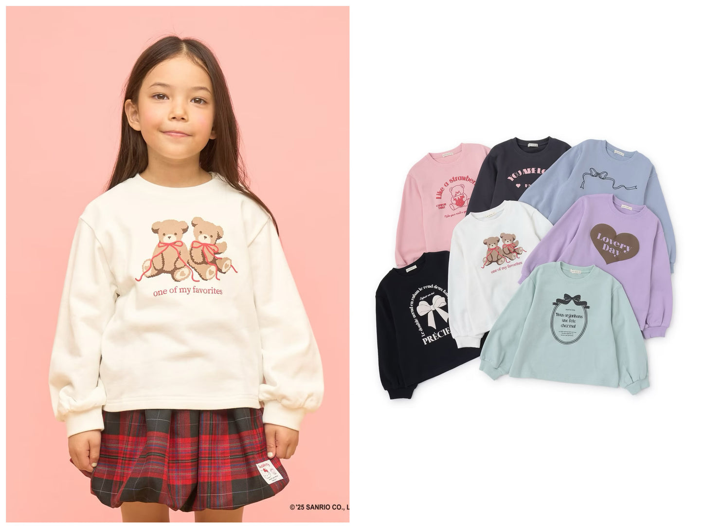 Japanese children's clothing Ly# mine tank top and shorts set 100-150cm girls summer TOPS PANTS 