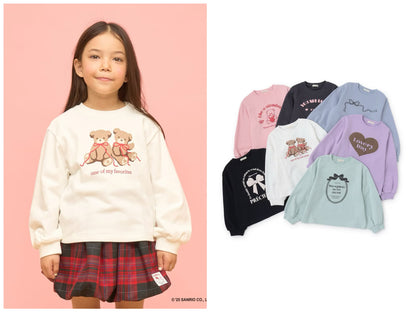 Japanese children's clothing Ly# mine tank top and shorts set 100-150cm girls summer TOPS PANTS 