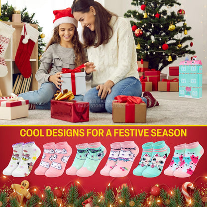 英美直送 Gabby’s Dollhouse Socks 聖誕倒數日曆 兒童款 聖誕快樂特輯 聖誕倒數日曆A 不參與$900免運 滿$900可加$25免運 Christmas Advent Calendars 2025