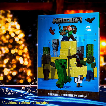英美直送 Minecraft Stationery & Accessories聖誕倒數日曆 兒童款 聖誕快樂特輯 聖誕倒數日曆 不參與$900免運 滿$900可加$25免運 Christmas Advent Calendars 2025