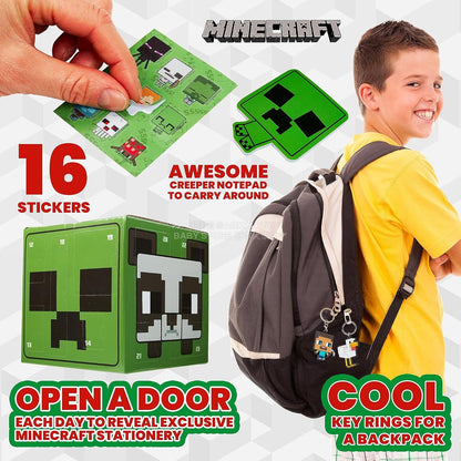 英美直送 Minecraft Stationery & Accessories聖誕倒數日曆 兒童款 聖誕快樂特輯 聖誕倒數日曆A 不參與$900免運 滿$900可加$25免運 Christmas Advent Calendars 2025