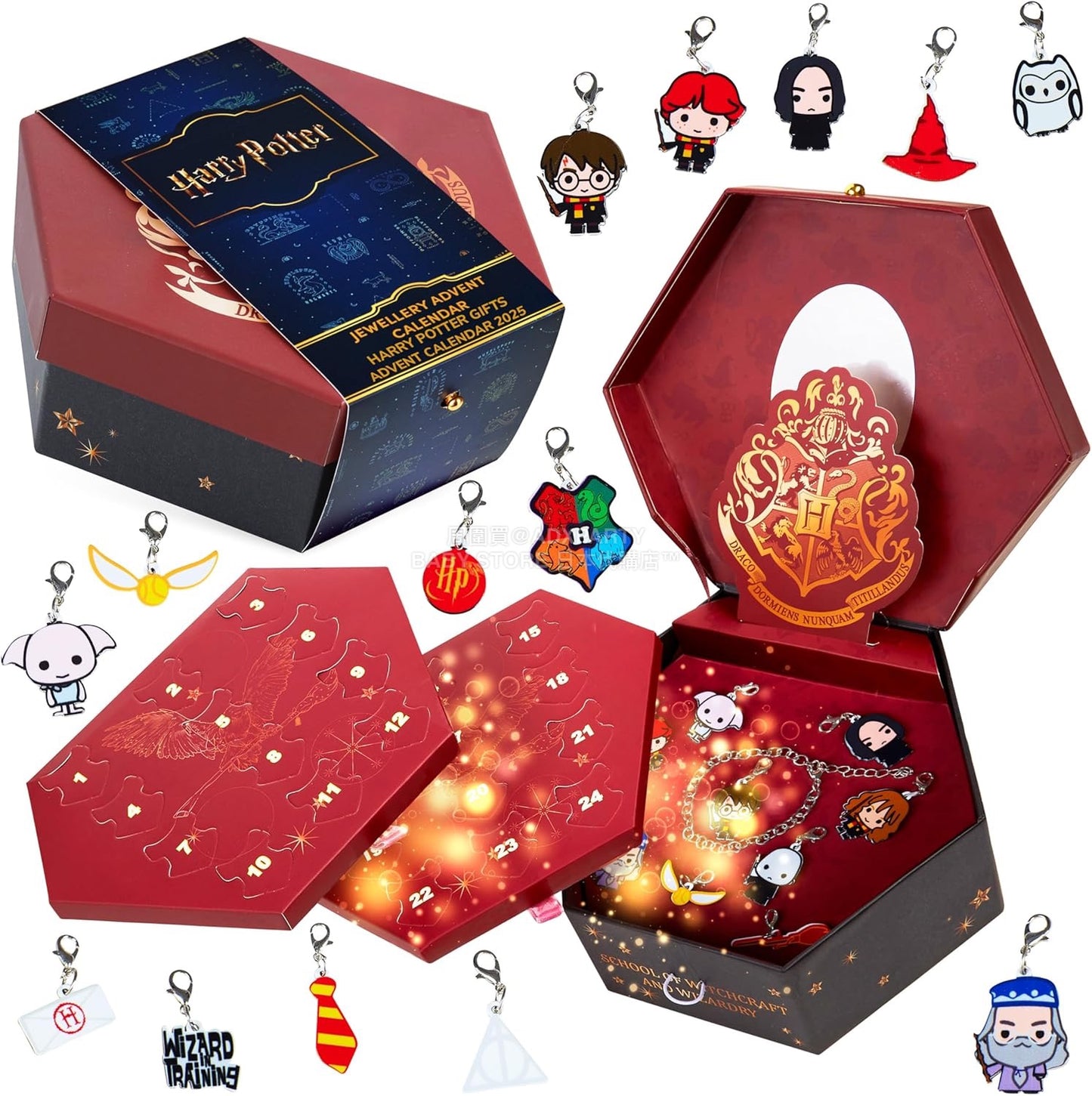 英美直送 Harry Potter Jewellery聖誕倒數日曆 兒童款 聖誕快樂特輯 聖誕倒數日曆 不參與$900免運 滿$900可加$25免運 Christmas Advent Calendars 2025