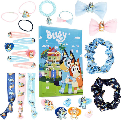 英美直送 Bluey Hair Accessories聖誕倒數日曆 兒童款 聖誕快樂特輯 聖誕倒數日曆A 不參與$900免運 滿$900可加$25免運 Christmas Advent Calendars 2025