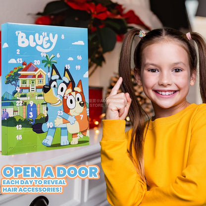 英美直送 Bluey Hair Accessories聖誕倒數日曆 兒童款 聖誕快樂特輯 聖誕倒數日曆A 不參與$900免運 滿$900可加$25免運 Christmas Advent Calendars 2025