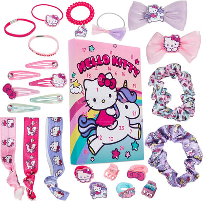 英美直送 Hello Kitty Hair Accessories聖誕倒數日曆 兒童款 聖誕快樂特輯 聖誕倒數日曆A 不參與$900免運 滿$900可加$25免運 Christmas Advent Calendars 2025