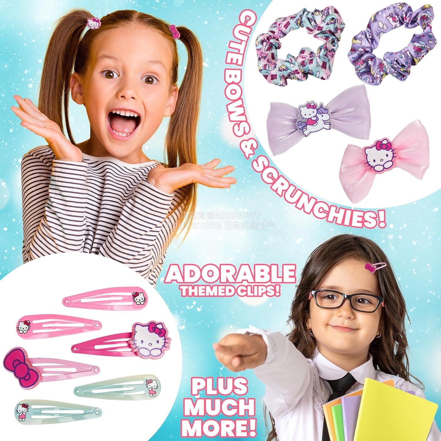 英美直送 Hello Kitty Hair Accessories聖誕倒數日曆 兒童款 聖誕快樂特輯 聖誕倒數日曆A 不參與$900免運 滿$900可加$25免運 Christmas Advent Calendars 2025