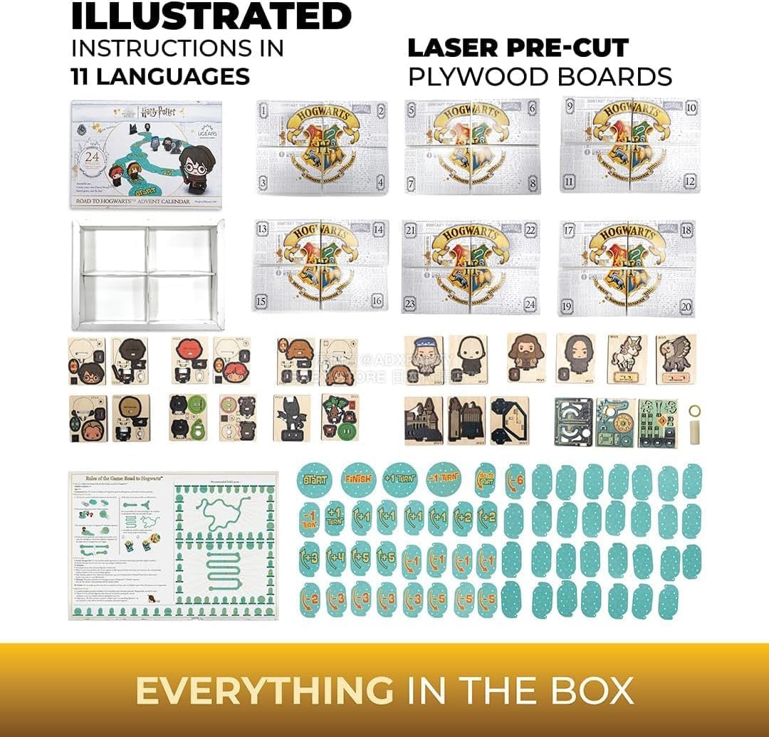 英美直送 Road to Hogwarts – Harry Potter聖誕倒數日曆 兒童款 聖誕快樂特輯 聖誕倒數日曆A 不參與$900免運 滿$900可加$25免運 Christmas Advent Calendars 2025