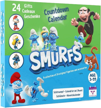 英美直送 THE PURPLE COW Collectible Cartoon Toys聖誕倒數日曆 兒童款 聖誕快樂特輯 聖誕倒數日曆A 不參與$900免運 滿$900可加$25免運 Christmas Advent Calendars 2025