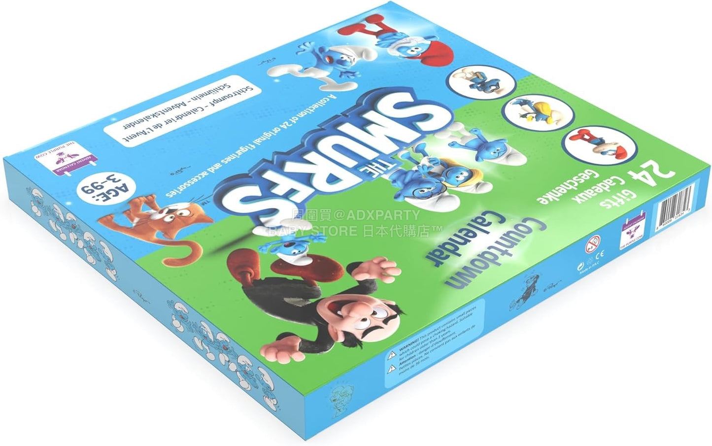 英美直送 THE PURPLE COW Collectible Cartoon Toys聖誕倒數日曆 兒童款 聖誕快樂特輯 聖誕倒數日曆A 不參與$900免運 滿$900可加$25免運 Christmas Advent Calendars 2025