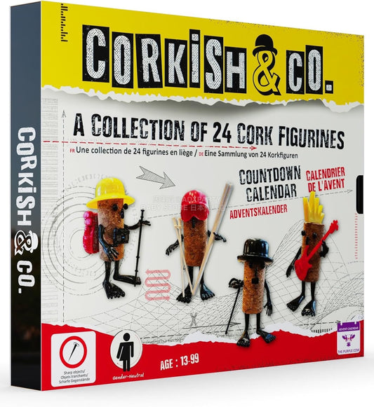 英美直送 Meet the Corkish & Co.'s 聖誕倒數日曆 兒童款 聖誕快樂特輯 聖誕倒數日曆A 不參與$900免運 滿$900可加$25免運 Christmas Advent Calendars 2025