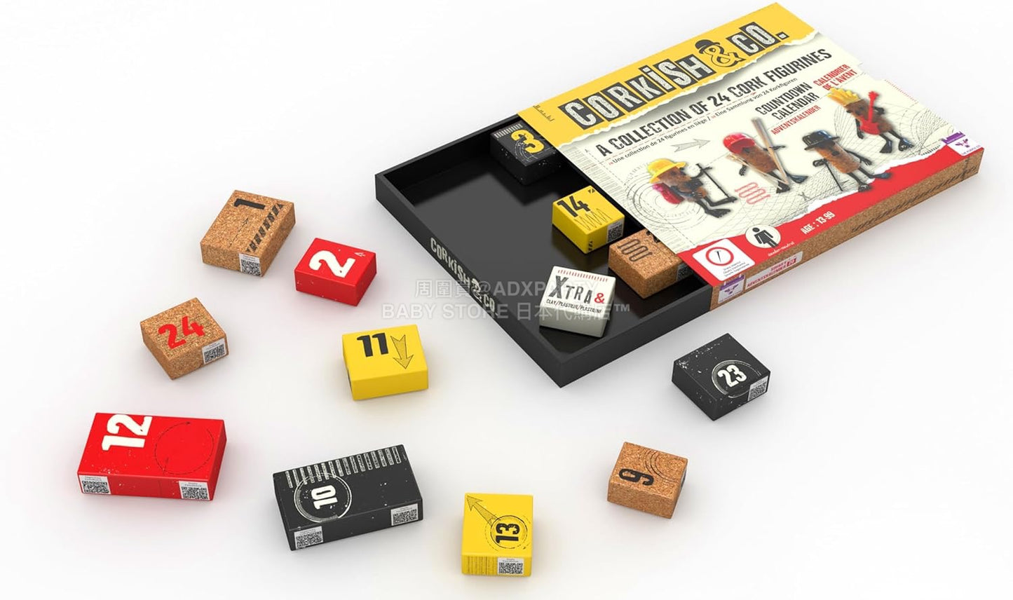 英美直送 Meet the Corkish & Co.'s 聖誕倒數日曆 兒童款 聖誕快樂特輯 聖誕倒數日曆A 不參與$900免運 滿$900可加$25免運 Christmas Advent Calendars 2025