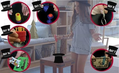 英美直送 Amazing Magic聖誕倒數日曆 兒童款 聖誕快樂特輯 聖誕倒數日曆A 不參與$900免運 滿$900可加$25免運 Christmas Advent Calendars 2025