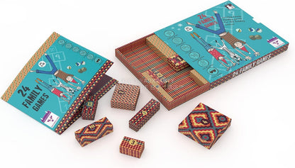 英美直送 FAMILY GAMES聖誕倒數日曆 兒童款 聖誕快樂特輯 聖誕倒數日曆A 不參與$900免運 滿$900可加$25免運 Christmas Advent Calendars 2025