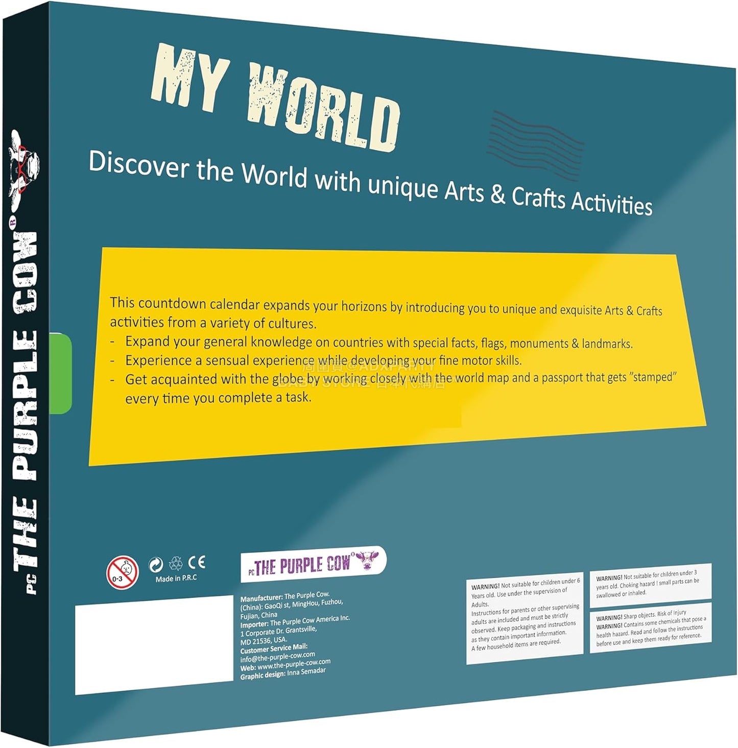 英美直送 My World “Visit” 24 countries and come back just in time聖誕倒數日曆 兒童款 聖誕快樂特輯 聖誕倒數日曆A 不參與$900免運 滿$900可加$25免運 Christmas Advent Calendars 2025