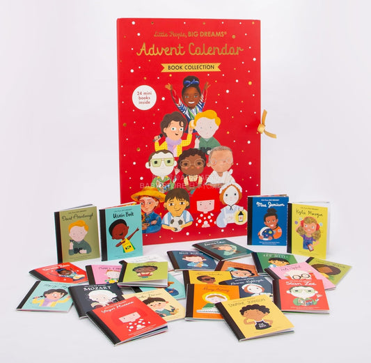 英美直送 Little People, BIG DREAMS Book Collection 聖誕倒數日曆 兒童款 聖誕快樂特輯 聖誕倒數日曆A 不參與$900免運 滿$900可加$25免運 Christmas Advent Calendars 2025