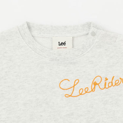 日本童裝 pe#main x Lee 刺繡衛衣 80-130cm 男童款/女童款 秋季 TOPS