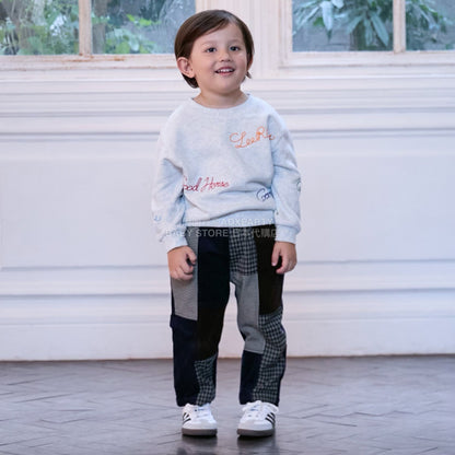 日本童裝 pe#main x Lee 刺繡衛衣 80-130cm 男童款/女童款 秋季 TOPS